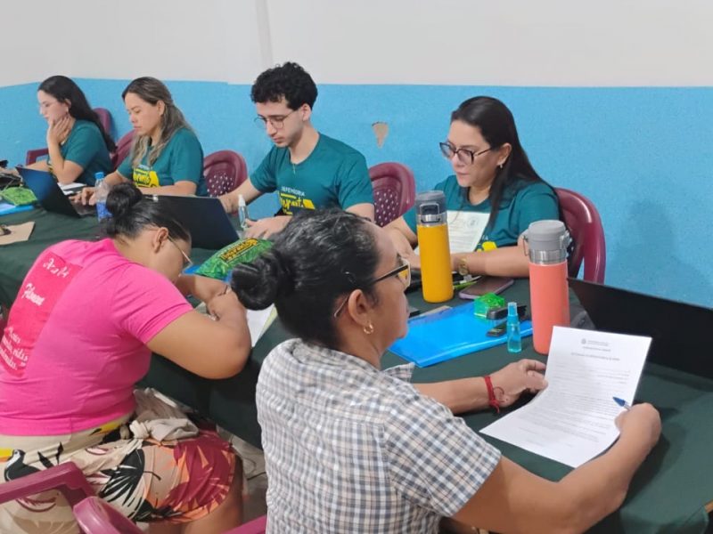 Equipe da Defensoria Itinerante realiza atendimento aos assistidos