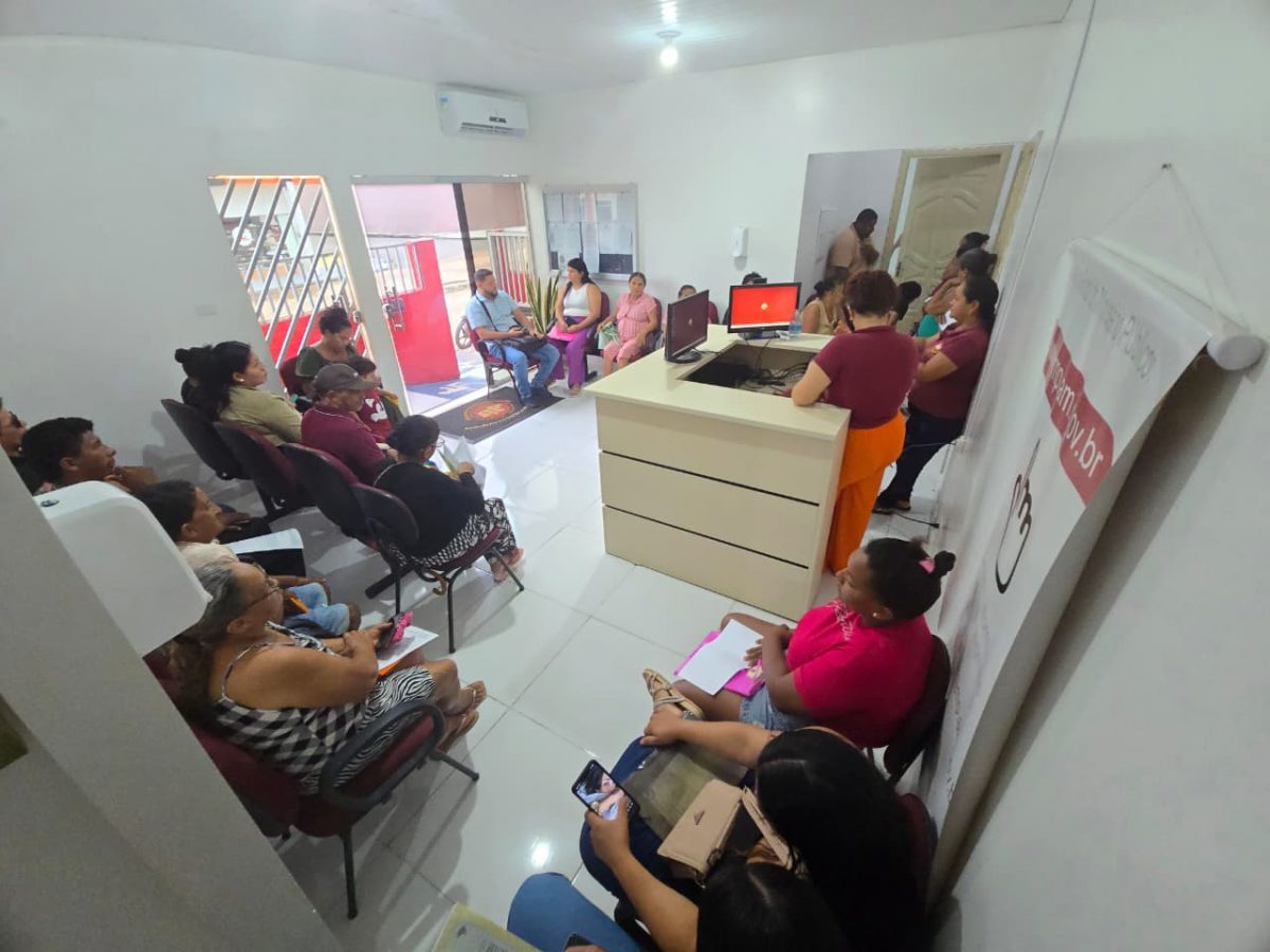 Assistidos da Defensoria Pública em atendimento