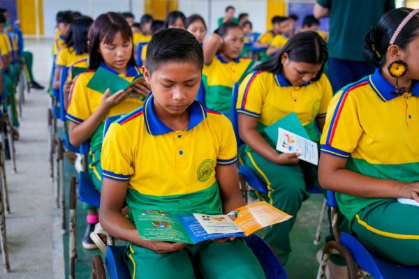 No Alto Solimões, Defensoria Pública promove atividades de educação em direitos com estudantes da comunidade indígena Umariaçu