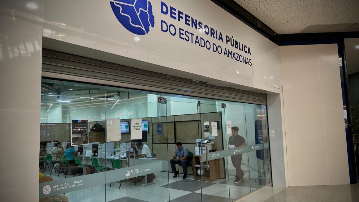 Fachada do Núcleo do Consumidor da Defensoria Pública