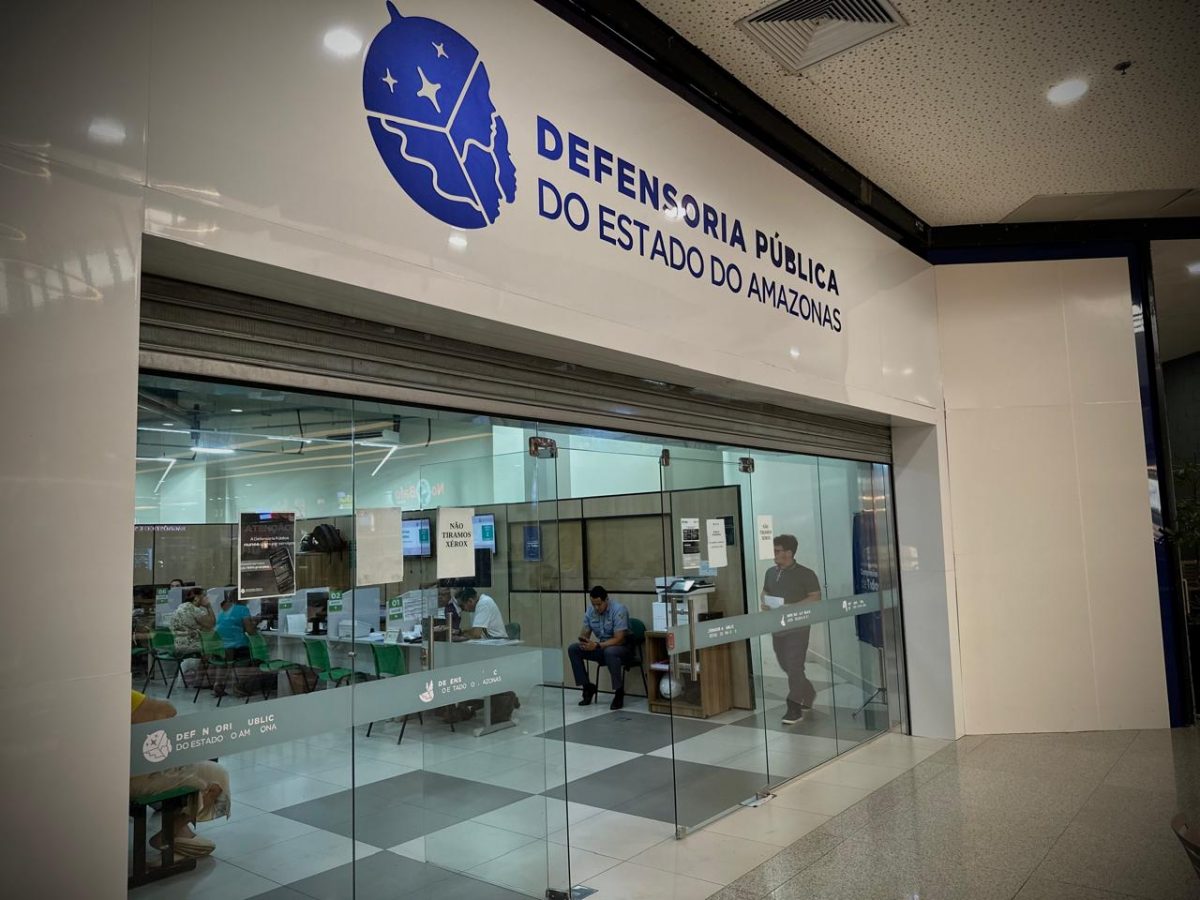 Fachada do Núcleo do Consumidor da Defensoria Pública