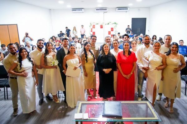 Com apoio da Defensoria Pública, casamento coletivo é realizado na zona Centro-Sul de Manaus