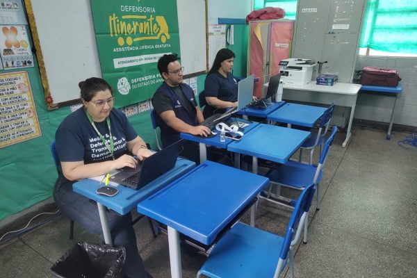 Defensoria realiza mais de 300 atendimentos jurídicos gratuitos em mutirões no Amazonas