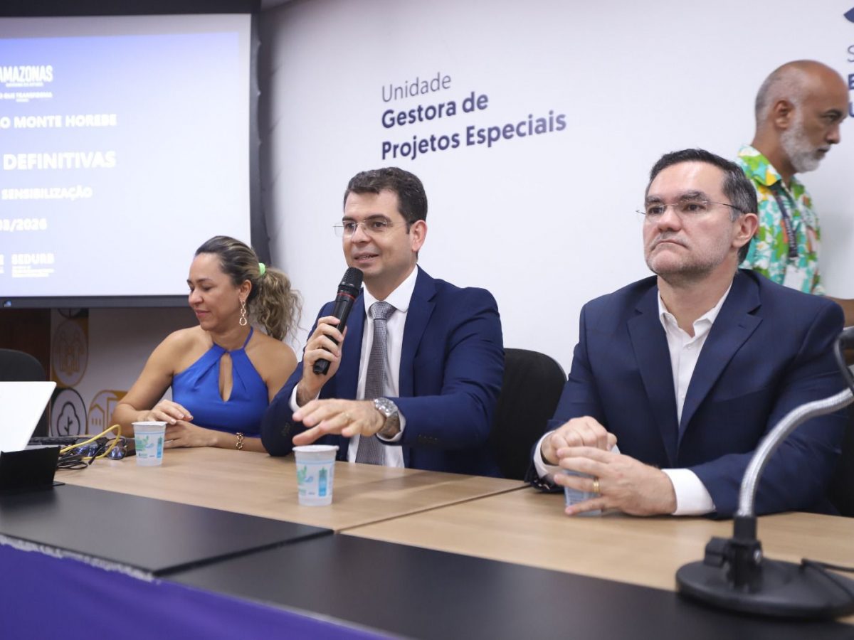 O defensor Thiago Rosas foi um dos representantes da Defensoria Pública junto com o defensor público Carlos Almeida