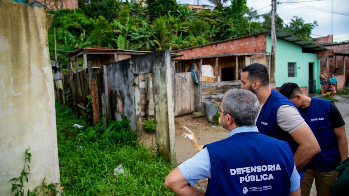 Defensoria Pública realiza visita técnica em comunidade de Manaus