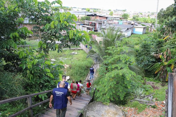Defensoria Pública realiza vistoria em áreas de risco das zonas Norte, Leste e Oeste da capital