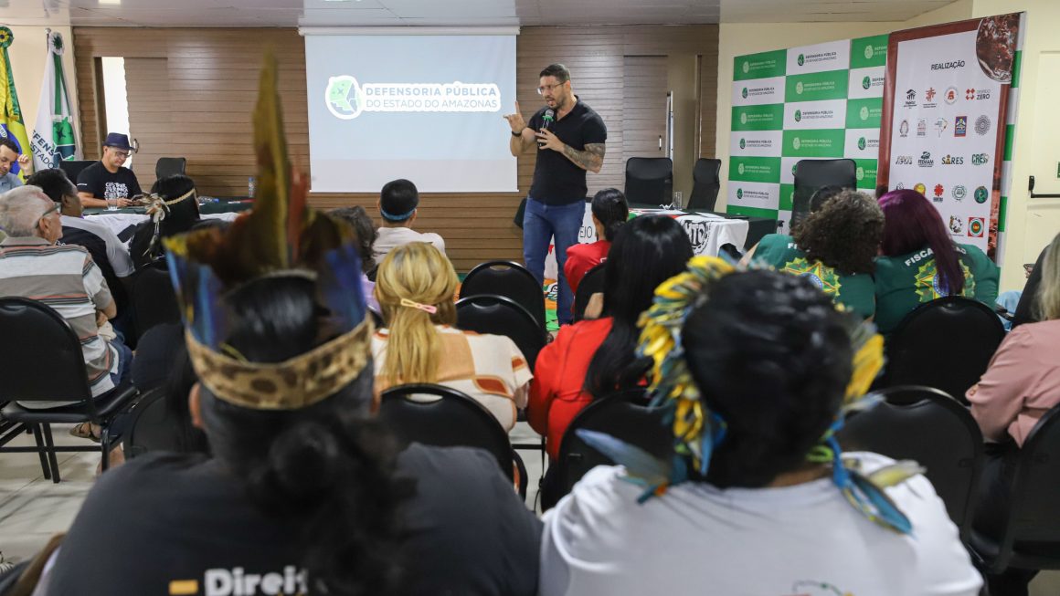 A Defensoria Pública do Amazonas (DPE-AM) sediou, ao longo de três dias, o “Encontro Moradia e Justiça Climática: Conflitos Socioambientais em Favelas e Comunidades em Manaus”, reunindo especialistas, lideranças comunitárias e movimentos sociais para debater os desafios relacionados à moradia e ao meio ambiente na capital amazonense. As atividades foram encerradas nesta sexta-feira (29/5), na sede administrativa da Instituição, na Avenida André Araújo, nº 679, bairro Aleixo.