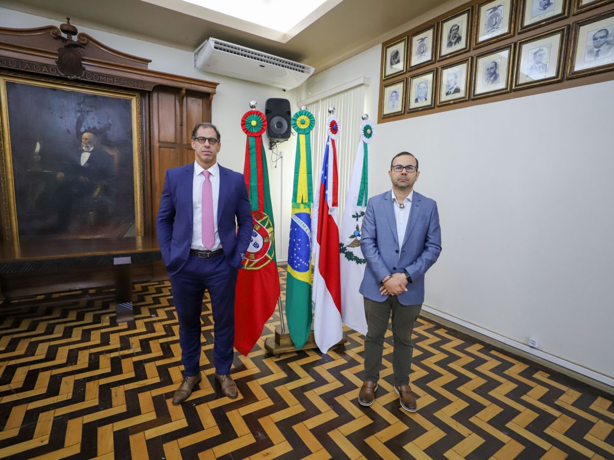Reunião contou com representantes do setor produtivo e marcou a primeira visita de um defensor público-geral à sede da Associação Comercial do Amazonas