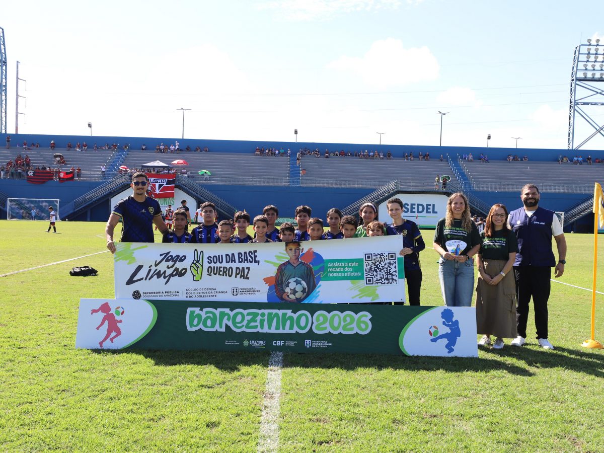 Lançamento aconteceu neste sábado (09/05), no Estádio Ismael Benigno, com diálogo com pais e responsáveis, além da distribuição de cartilhas de conscientização