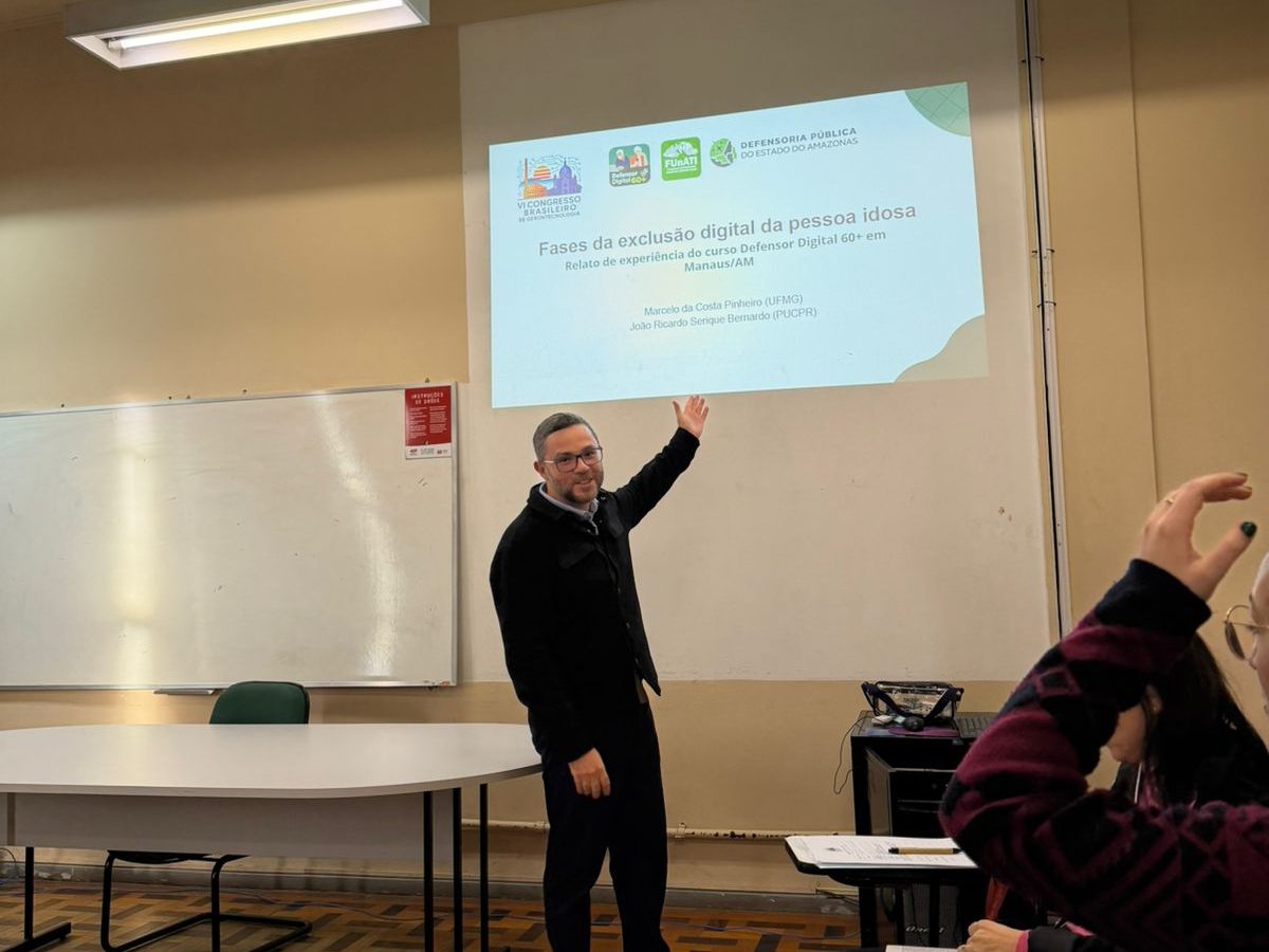 Estudo científico apresentado no Rio Grande do Sul identificou que o medo do uso das tecnologias pode ser a primeira barreira para a inclusão digital de pessoas idosas