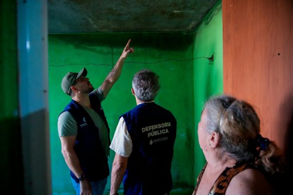 Defensoria Pública identifica problemas estruturais durante vistoria no Residencial Viver Melhor