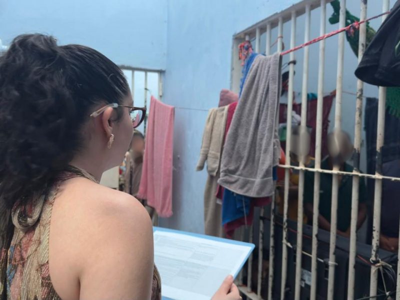 Instituição avalia aspectos estruturais da unidade e presta atendimentos jurídicos aos custodiados para verificar possíveis violações de direitos