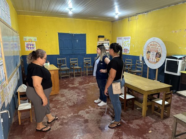 Defensoria Pública cobra reforma de escola com estrutura precária na zona rural de Humaitá