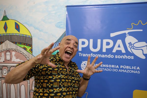 Ator do Castelo Rá-Tim-Bum participa de encontro com socioeducandos em projeto da Defensoria do Amazonas