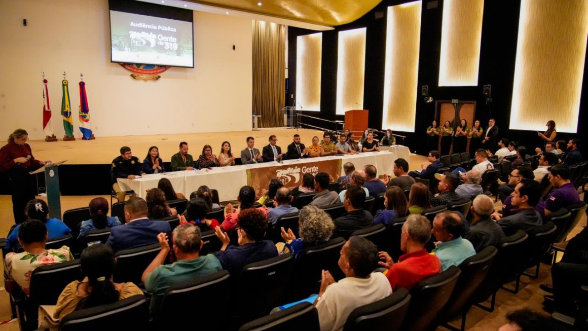 Audiência pública promovida pela Defensoria, sob a coordenação do Núcleo de Moradia e Atendimento Fundiário (Numaf).