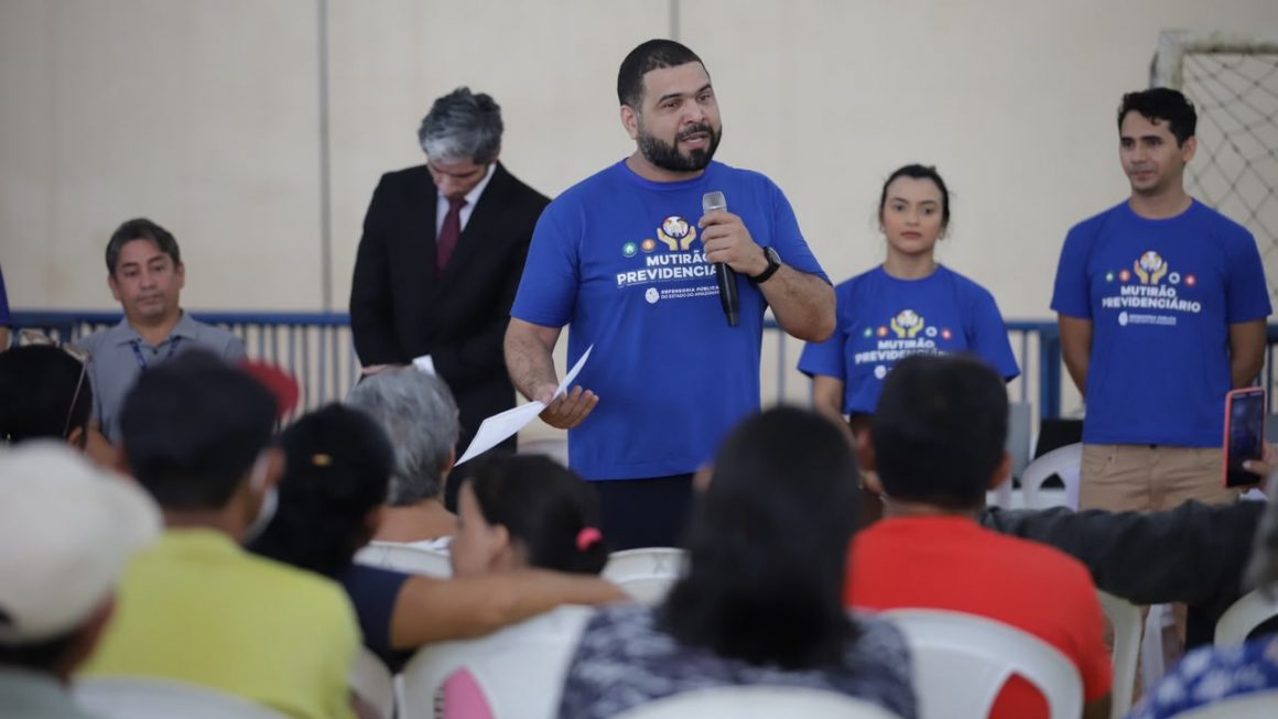 A Defensoria Pública do Amazonas (DPAM) deu início, nesta segunda-feira (5/10), à sexta edição de 2026 do Mutirão Previdenciário, desta vez no município de Parintins (a 369 quilômetros de Manaus). Os atendimentos seguem até quinta-feira (08/10), no Ginásio Poliesportivo Profª Silvia Pantoja, na rua Waldemar Queirós, bairro São Francisco, com serviços de orientação jurídica, requerimentos administrativos ao Instituto Nacional do Seguro Social (INSS), ajuizamento de ações previdenciárias e atendimento médico para atualização de laudos.